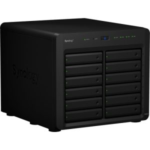 Thiết bị lưu trữ NAS Synology DS3622xs+ NAS 12 khay ổ đĩa max 36 ổ đĩa 16 GB DDR4 ECC up to 48 GB 2 RJ-45 10GbE, 2 RJ-45 1GbE Bảo hành 60 tháng